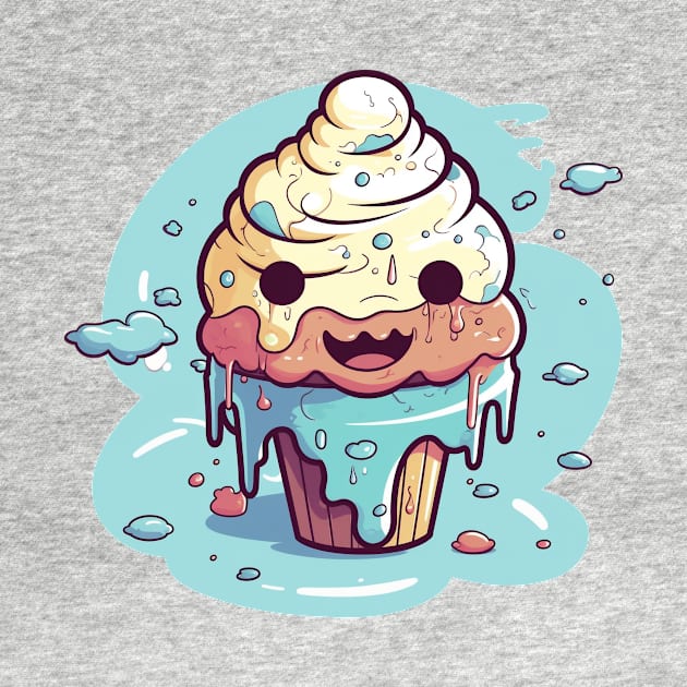 Cute Ice Cream Cone by CEYLONEX